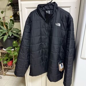 The North Face Men's Quilted Black Puffer Jacket